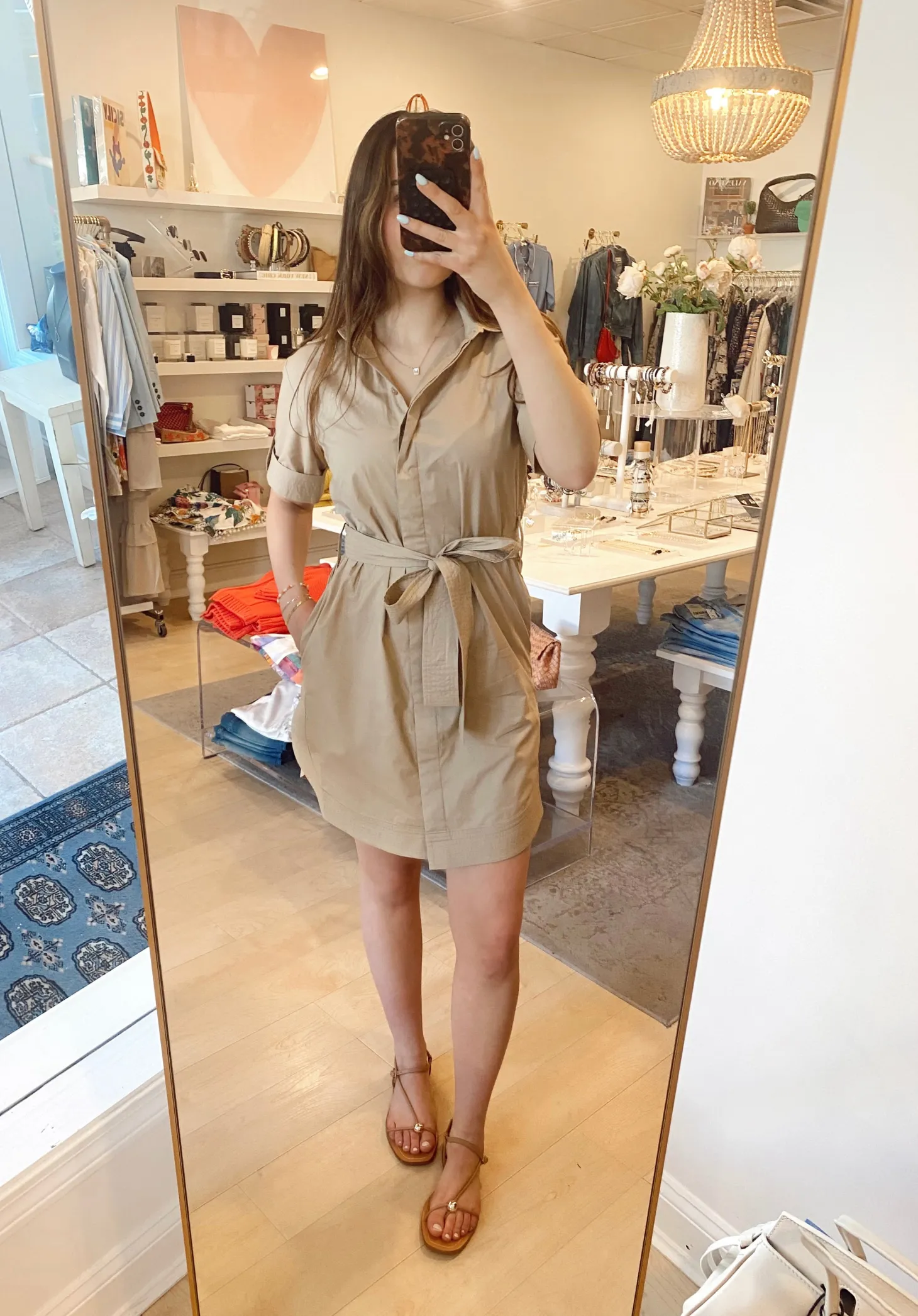 Marlee Dress~ Khaki