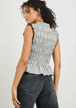 Martine Top ~ Ivory Jet