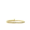 Metal Beaded Bracelet ~ 3mm/4mm