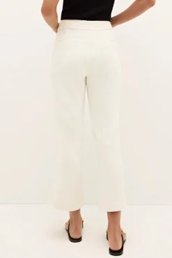 Mia Crop Pant~ Bone