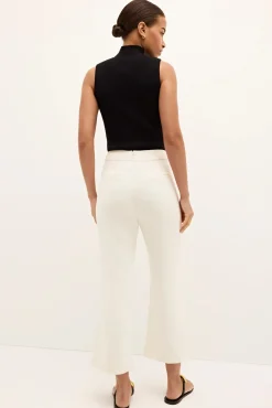 Mia Crop Pant~ Bone