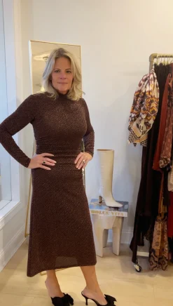 Milano Dress~ Bias Glitter