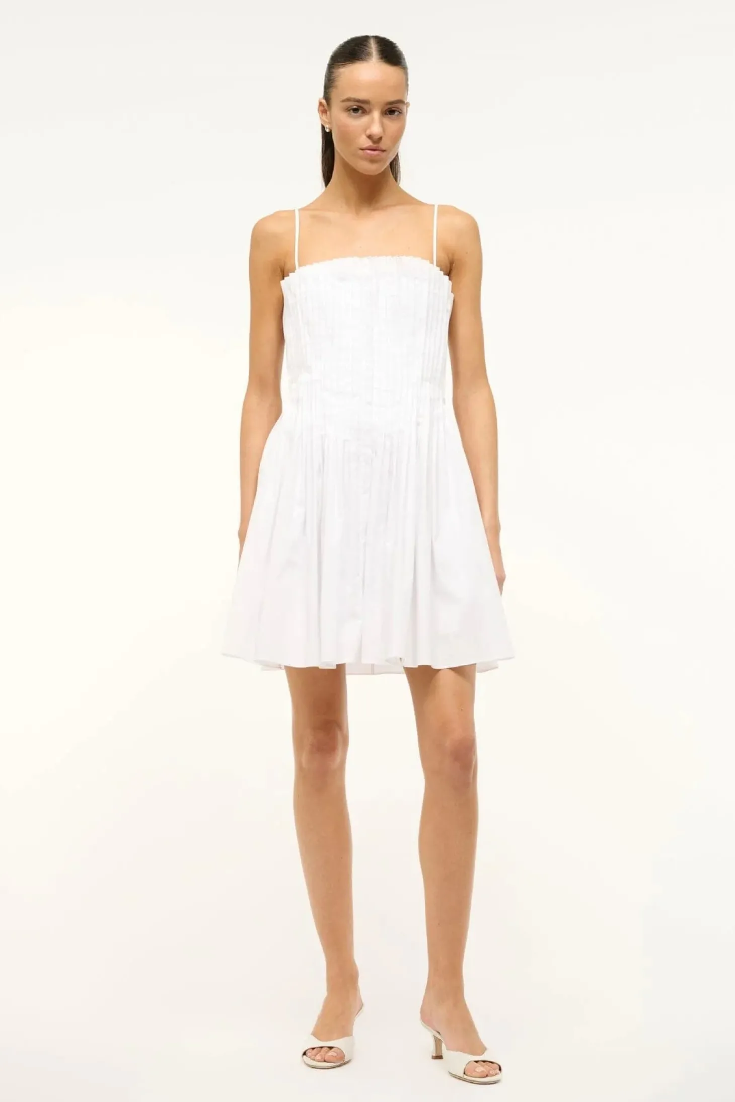Mini Bella Dress ~ White