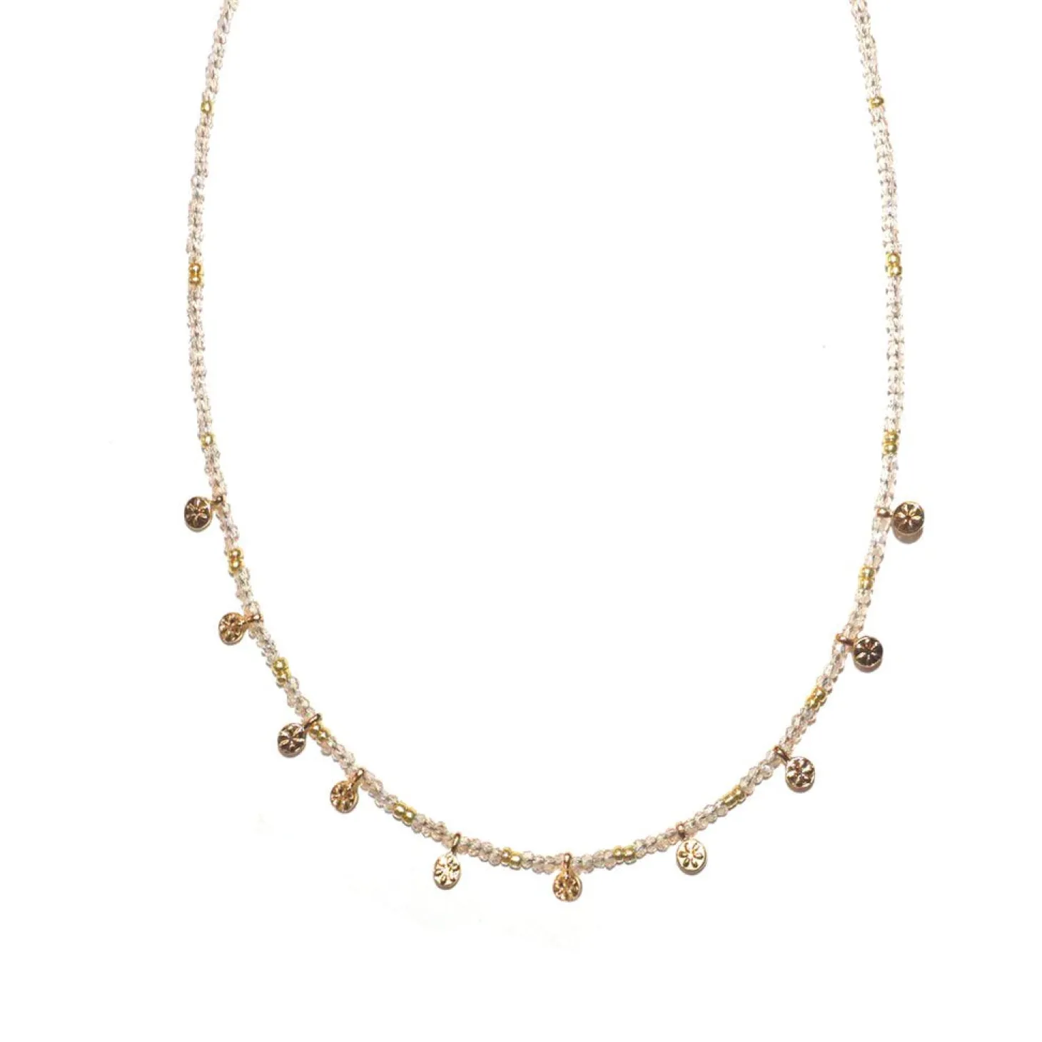 Mini Disc Necklace