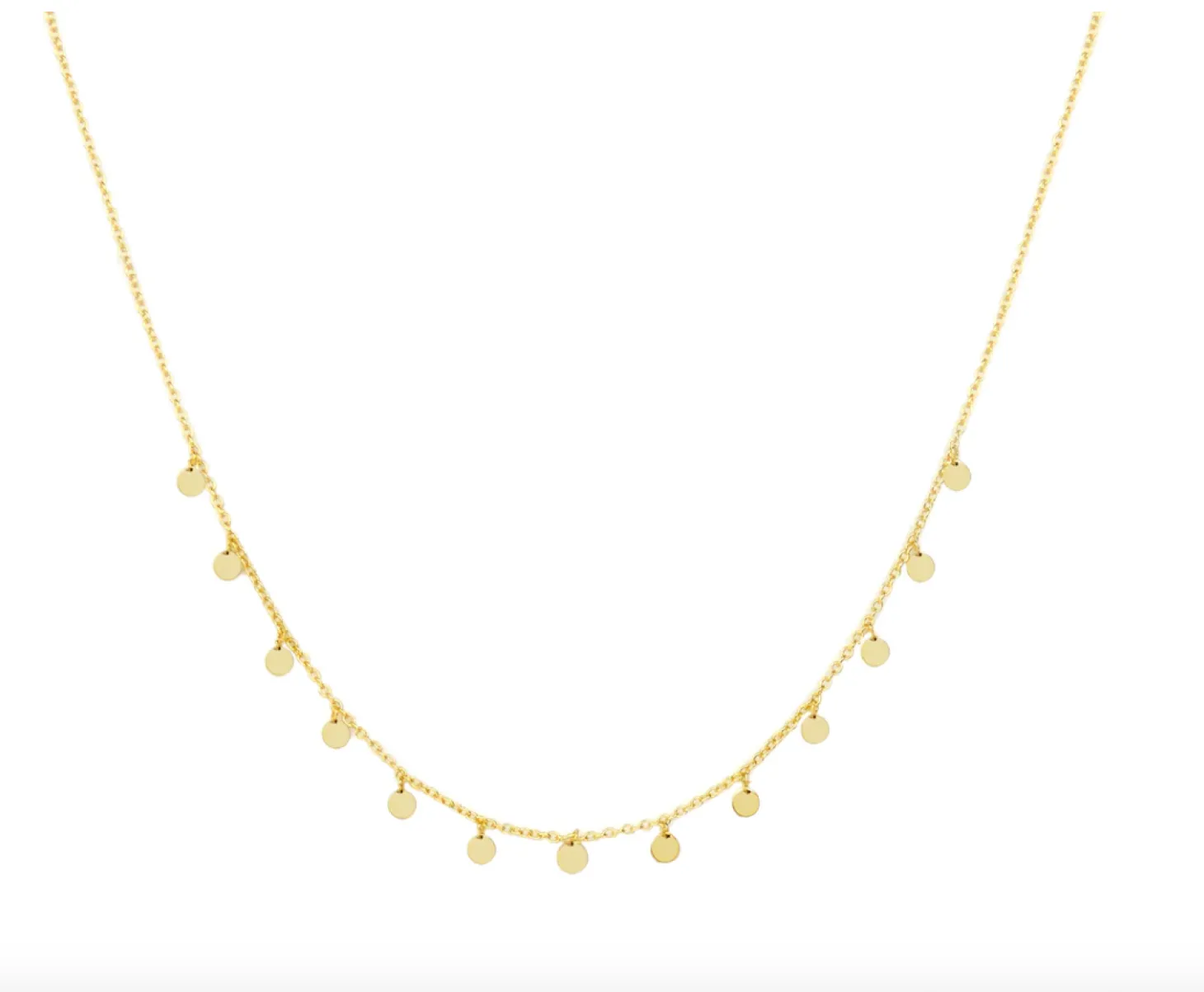 Mini Disc Necklace