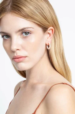 Mini Pearl Earrings ~ Pink