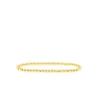 4mm Brass Beaded Ball Bracelet
