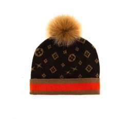 Monogram Hat ~ Brown