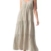 Move Your Body Striped Maxi