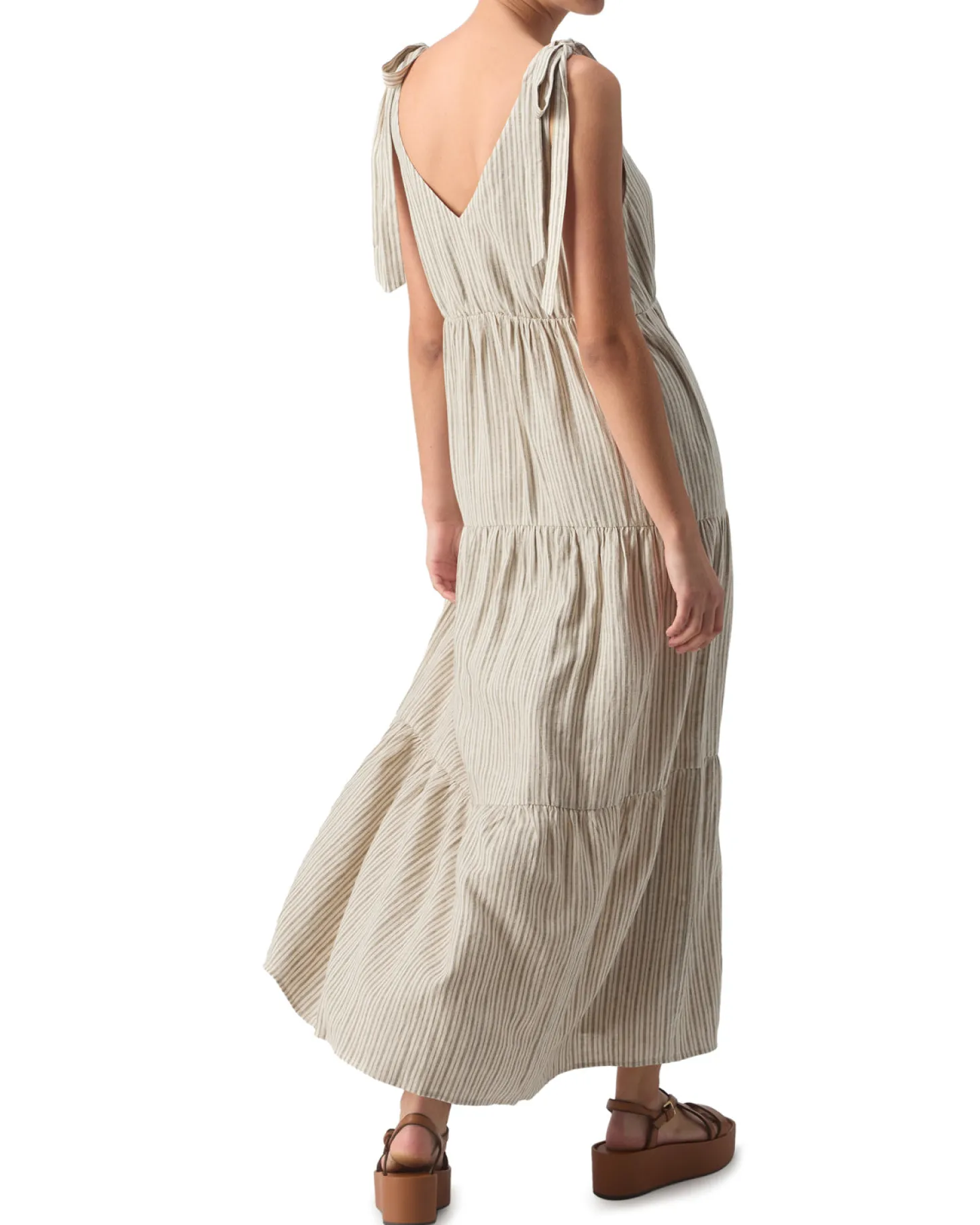 Move Your Body Striped Maxi