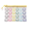 Mr. Smiley Stripe Vinyl Clutch