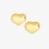 Mylar Heart Earrings