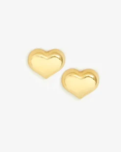 Mylar Heart Earrings