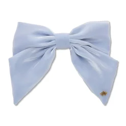 Natalia Bow Barrette ~ Capri Blue