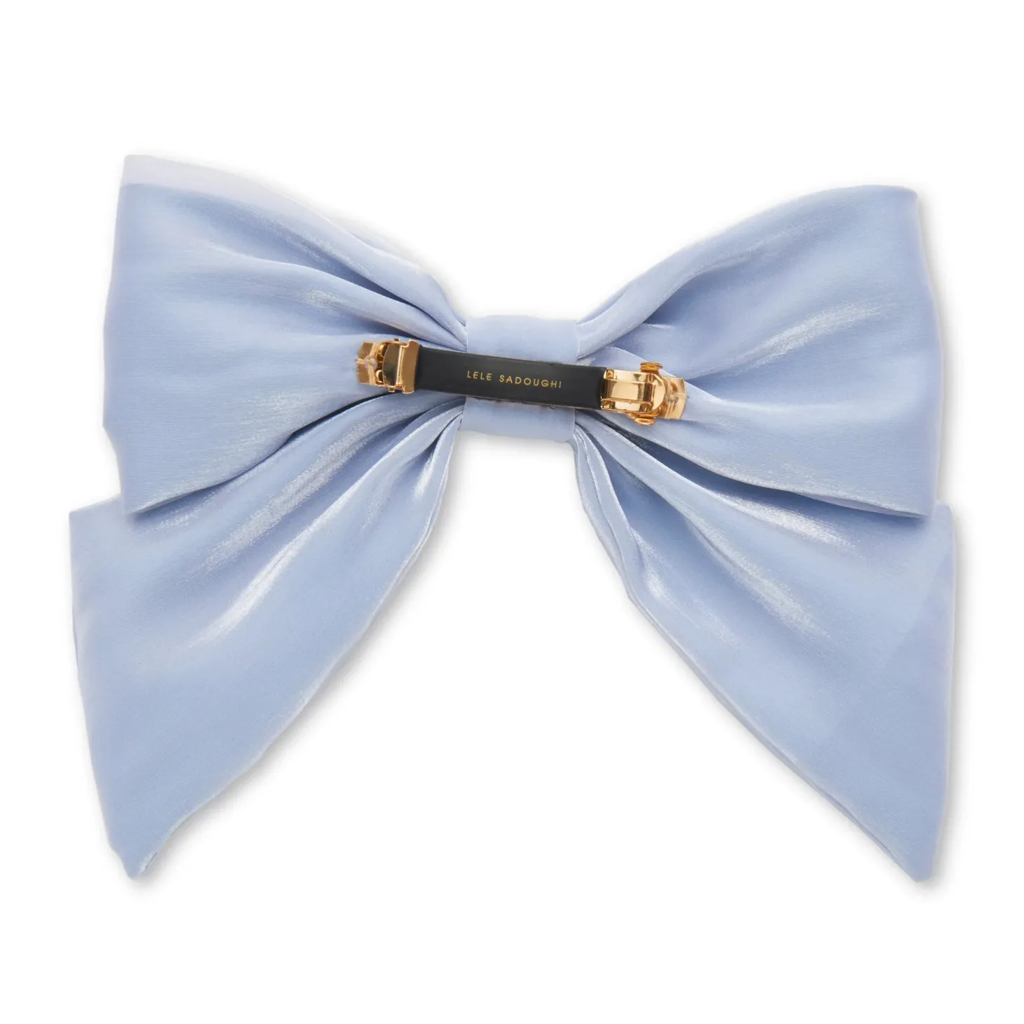 Natalia Bow Barrette ~ Capri Blue