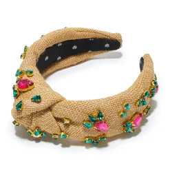 Natural Crystal Radish Knotted Headband