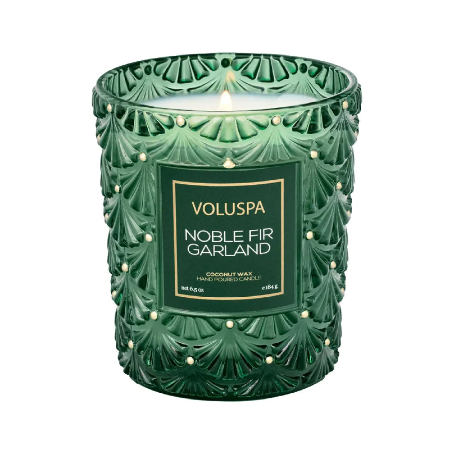 Noble Fir Garland Classic Candle