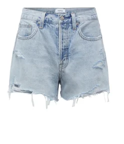 Nova Relaxed High Rise Cut Off- Moonlight