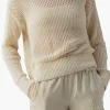 Open Knit Sweater ~ Muslin