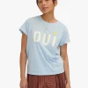 Oui Classic Tee ~ Light Blue