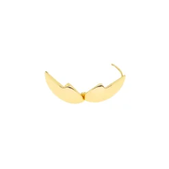 Oval Hinge Closure Earring