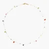 Pearl and Gemstone Necklace ~ Multi