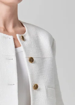 Pia Cropped Jacket ~ Naturaline