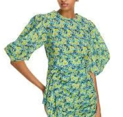 Pia Dress~ Blue Rio Floral