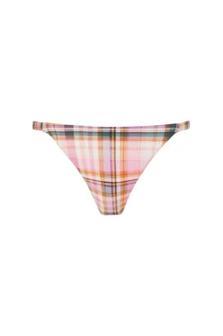 Picnic Check Ruched Band Pant