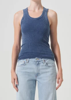 Poppy Tank ~ Indigo