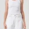 Poppy Tank ~ White