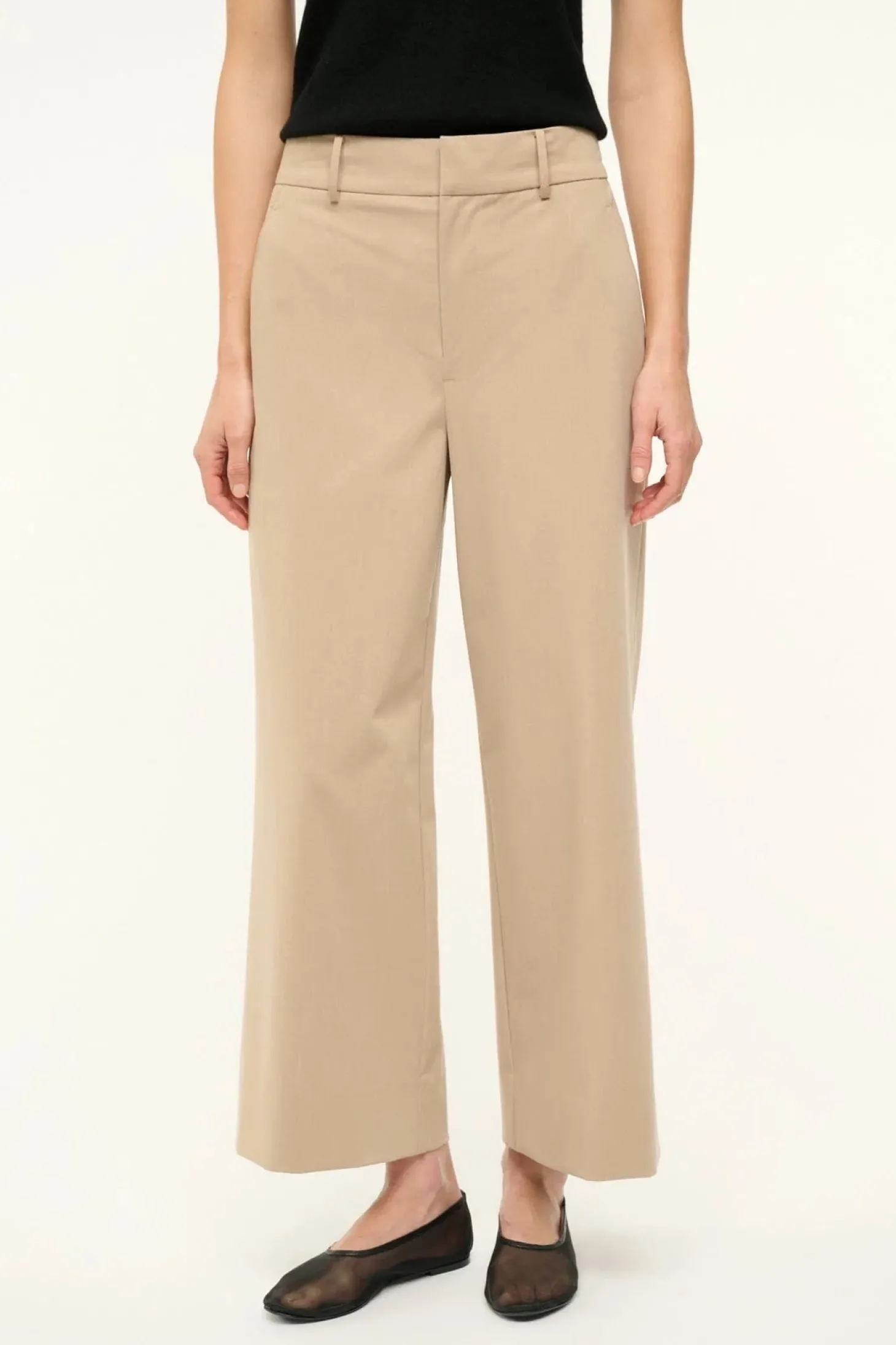 Prince Cropped Pant ~ Stone