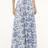 Procida Skirt ~ Blue Toile