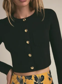 Quinn Cardigan ~ Black