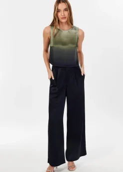 Romilly Cropped Top ~ Caspian Ombre