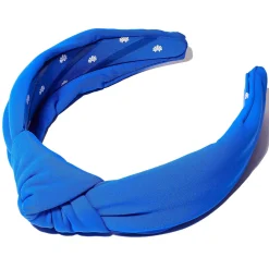 Royal Blue Neoprene Knotted Headband