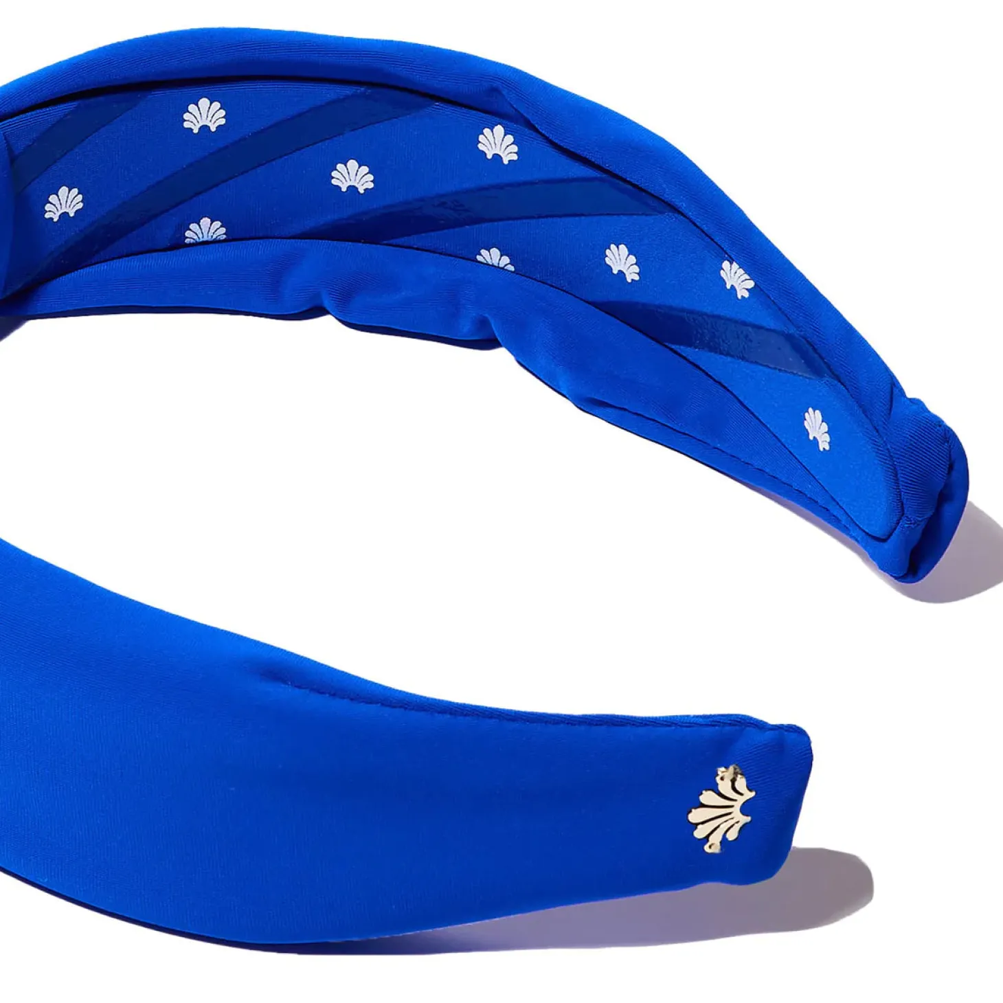 Royal Blue Neoprene Knotted Headband