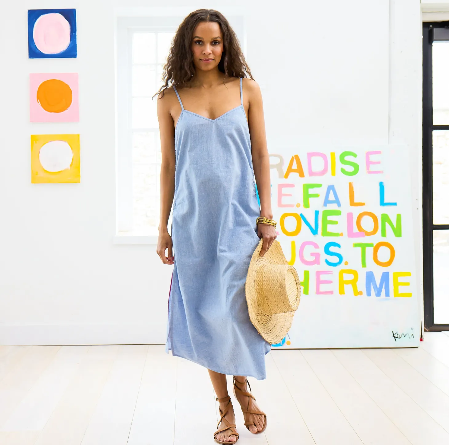Sabline Linen Dress