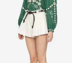 Shai Belted Shorts