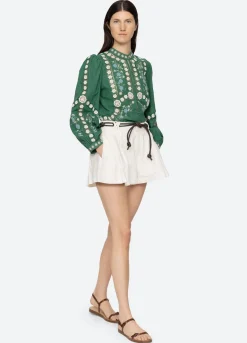 Shai Belted Shorts