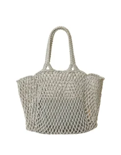 Siena Tote ~ Silver