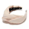 Silk Greta Headband ~ Blush Ombre