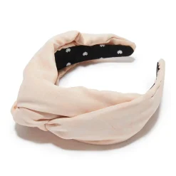 Silk Greta Headband ~ Blush Ombre