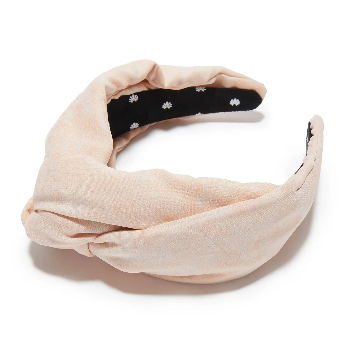Silk Greta Headband ~ Blush Ombre