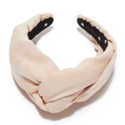 Silk Greta Headband ~ Blush Ombre