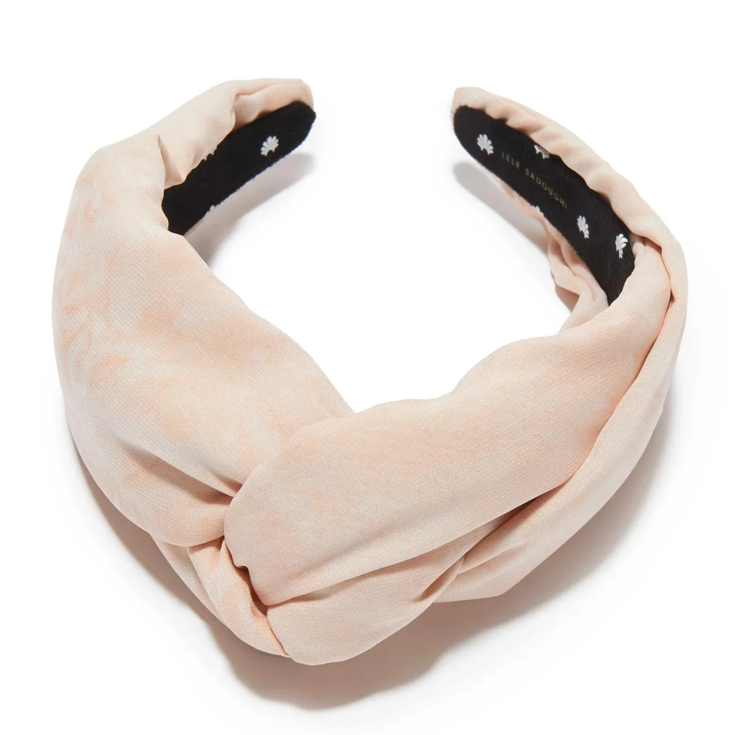 Silk Greta Headband ~ Blush Ombre