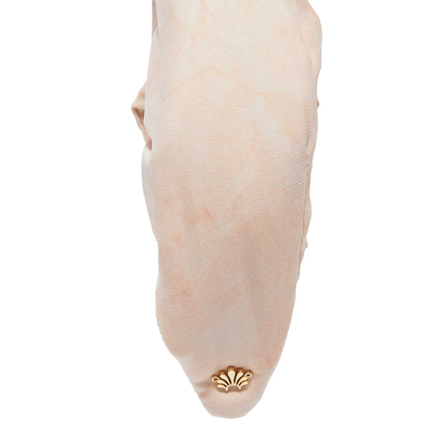 Silk Greta Headband ~ Blush Ombre