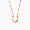 Single Diamond Necklace ~ Yellow Gold