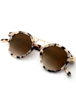 St. Louis Sunglasses ~ Matte Oyster 24k