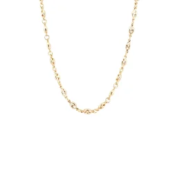 15" Sterling Baby Anchor Link Necklace